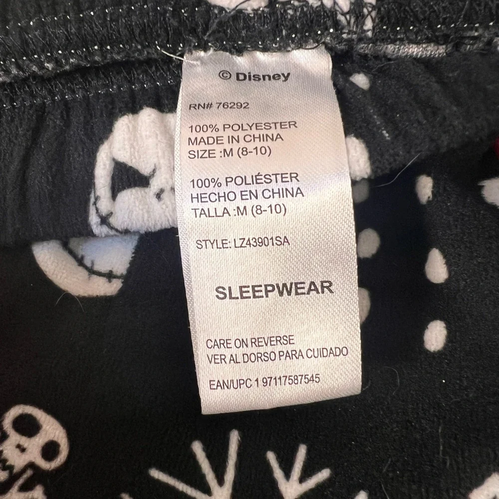 Disney Nightmare Before Christmas Children’s 8-10‎ Sleepwear Set